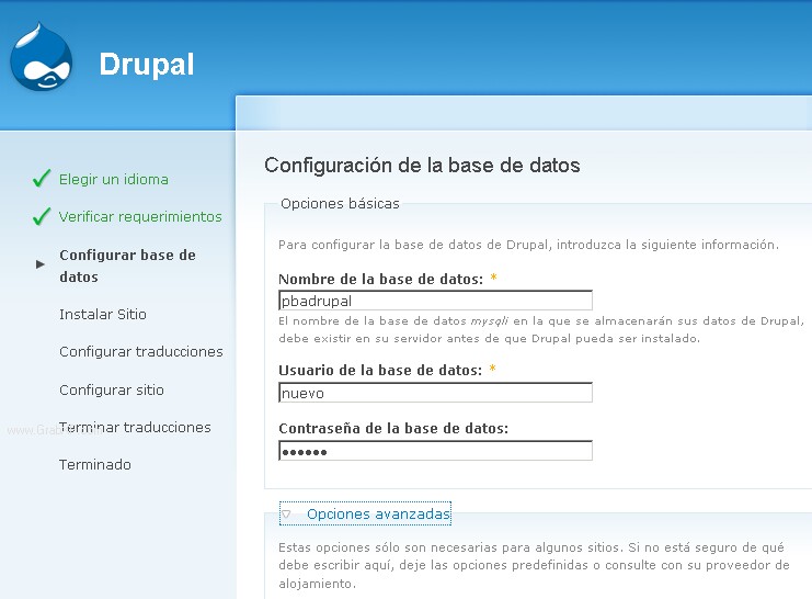 hosting drupal, alojamiento web drupal